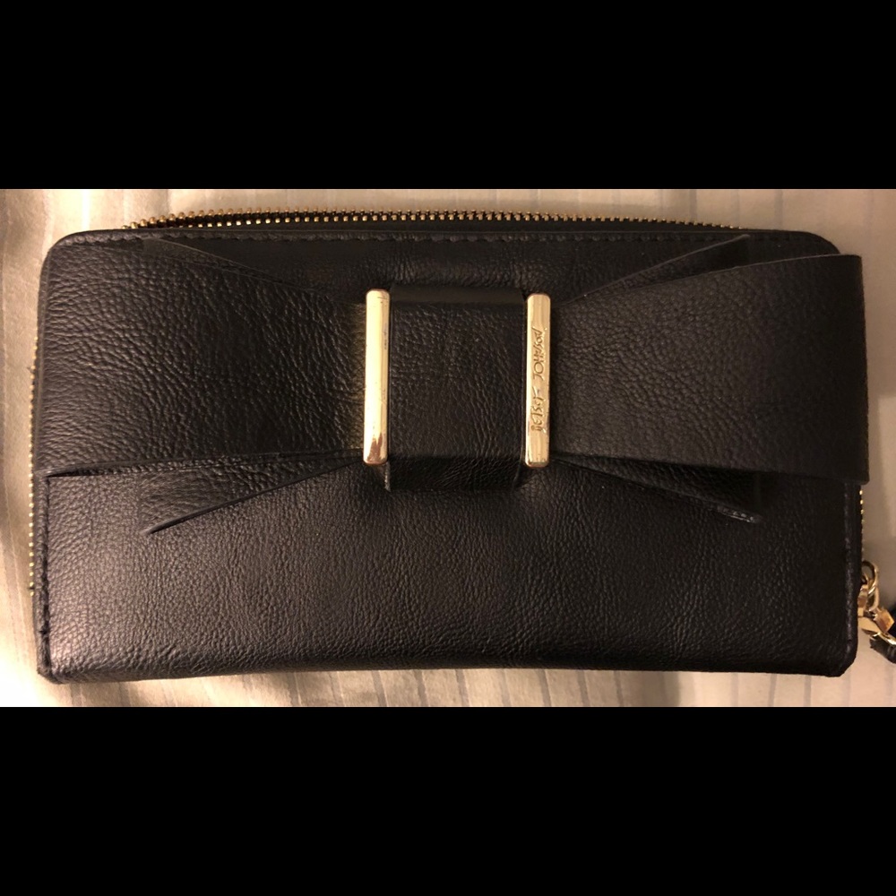 Betsey Johnson Black Wallet
